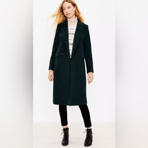 [LIKE NEW] LOFT Double-Breasted wool coat